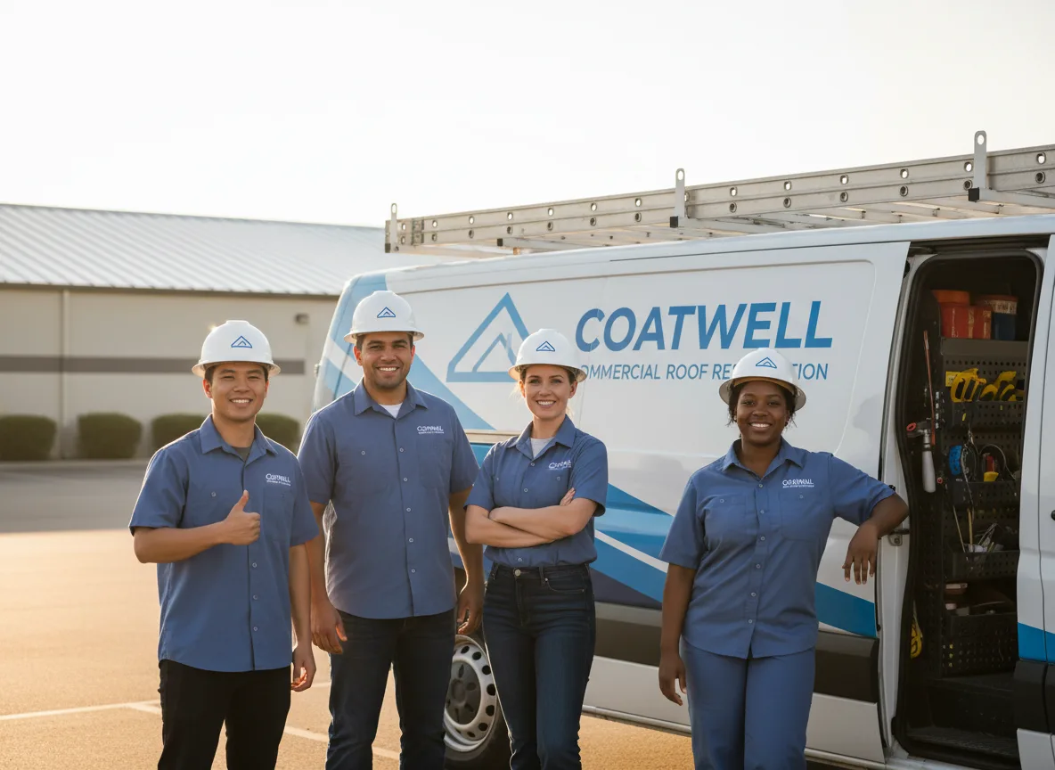 Commercial roof coating company in Aubrey, TX